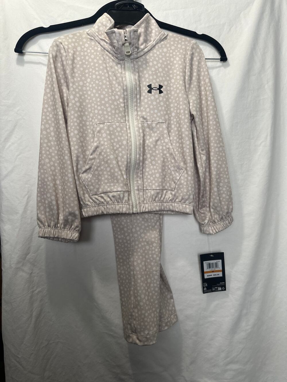 NWT Under Armour Girls 2 Piece Jacket and Pants